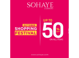 Sohaye October Shopping Festival UP TO 50% OFF on all itemsimage-1612